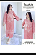 2 pc unstiched embroidery suit
