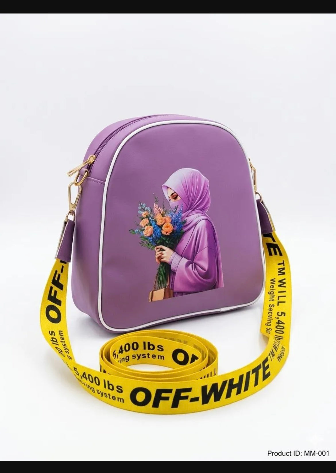 Girls Rexine Printed Cross Body New In Market
